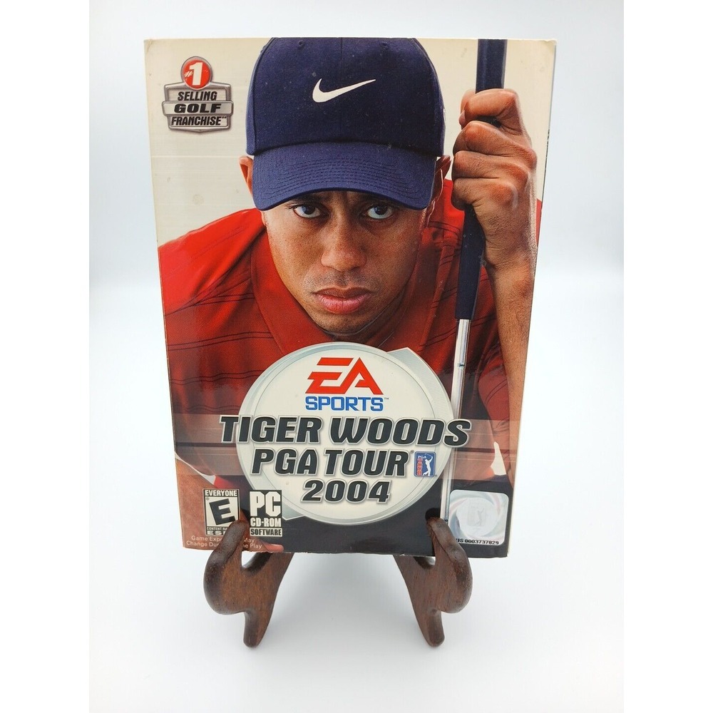 Tiger Woods PGA Tour 2004 - PC - COMPLETE BOX‎ - Sports Golf Game